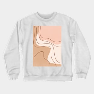 Abstract Bohemian Shapes 4.4 Crewneck Sweatshirt